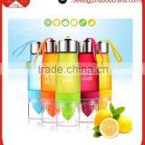 700ml Bpa Free Tritan Fruit Infuser/lemon Cap Water Bottle