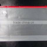 Best price top grade customized zipper PVC plastic bag clear PVC zipper pouch