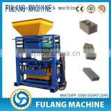 Small Concrete Block Production Line Semi-Auto Block Making Machine,Model Type:QTJ4-25D