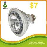 Shenzhen Cob Par Light E27 E26 B22 White Color One Led COB 12W Par30 LED Bulb