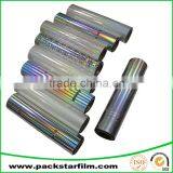OEM Heat Transfer Printing Holographic Metallized Pet Twist Film thumbnail-3