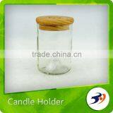 China Supplier Clear Decal Glass Candle Holder thumbnail-1