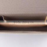 4542 2016 Fashionable Silver Body With Light Gold Decoration Womens Wallets thumbnail-4