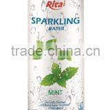 250ml Slim Can Mint Flavored Sparkling Water thumbnail-1