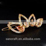 Made in France Korean Grace Crown Austrian Crystal Hair Clip thumbnail-1