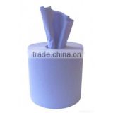blue roll jumbo paper/center feed towel paper/industrial blue roll