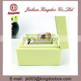 Jinhua Supplier Handmade Rectangular MDF Wood Single Watch Box With Inner thumbnail-3