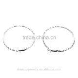 Fashion & Cheap Jewelry South Africa Style Silver Plating High Quality Large Hoop Earring thumbnail-1