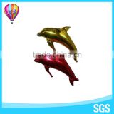 2016 new design of fish shape animal helium foil balloon with customer logo for party decoration and kids' toy