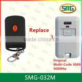 SMG-032M 3060 MultiCode Remote Garage Door Mini Transmitter 300mhz Linear thumbnail-1