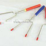 U Type Barbecue Fork, Rubber Non Slip Handle, Stainless Steel Telescopic Barbecue Fork, Outdoor Barbecue Fork thumbnail-1