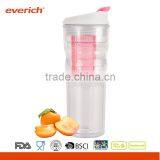 16oz Double Wall Tritan Tumbler With Flip Lip and Fruit Infuser thumbnail-1