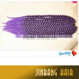 2016 new premium best selling 24inch high quality synthetic hair twist cubic braid