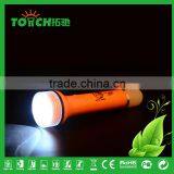 2016 New Disign Rechargeable LED Flashlights With Charger Multifunctional Camping Light Plastic Torch Light High Quality Lamp thumbnail-1