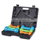 VINYL/NEOPRENE DUMBBELL IN CARRYING CASE /12KGS thumbnail-1