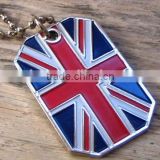 high quality cheap UK flag Pendant Necklace dog tags