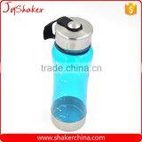 Blue Color BPA Free 650ML Plastic Water Bottle With Metal Lid thumbnail-3
