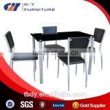 Dining Room Furniture Small Glass Dining Table With Low Price thumbnail-1