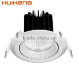 30000h lifespan aluminum cob 7w led spot downlight