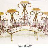 Candle Holder, Home Decor, Metal Candle Holder, Party Supplies thumbnail-1