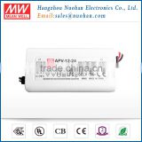 Meanwell 12W 24V Switching Power Constant Voltage led driver 24v/constant voltage waterproof led driver/12W led driver
