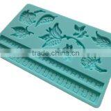 FD-013 New Release Cake Decoration Silicone Silicone Mold for Fondant