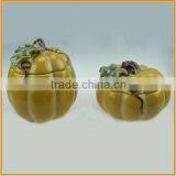 Hotsale Ceramic Pumpkin Halloween Decoration Pumpkin Canister