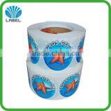 Label Manufacturer Printing Permanent Adhesive Label Sticker ,printed Stickers on Roll thumbnail-1