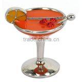 Cocktails Place Settings/Place Card Holders, Made of Alloy