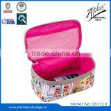 Personalized Travel Cosmetic Bag With Handle thumbnail-2