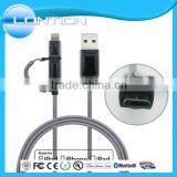Factory Direct Sale High Quality Mfi 2 in 1 Cable Certified From Lontion thumbnail-6