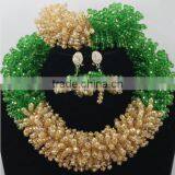 Dedicated Coral Beads Necklace Jewelry Set/aso Ebi Jewelry Set/fashion Jewelry for Women thumbnail-3