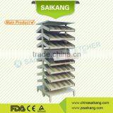 Commercial Furniture Durable Stainless Steel Drug Display Shelf thumbnail-3