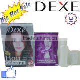 Dexe Hot Selling Herbal Extracts Yellow Hair Color Cream thumbnail-1
