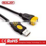 2016 Manufacturer High Quality Black High Speed Male to Female Extension Usb Cable thumbnail-3