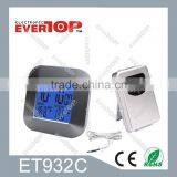 2016 NEW RF 433MHZ WEATHER STATION CLOCK ET932C