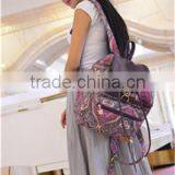 2016 Popular New Chinese Folk Style Fancy Canvas School Bag thumbnail-6
