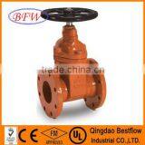 DIN3352 F4 Cast Iron EPDM Seat Gate Valve thumbnail-1