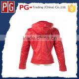 New Style Quilting Jacket Customized Women's PU Leather Jacket thumbnail-2