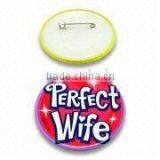 Tinplate Badge With Safety Butterfly Clutch thumbnail-1