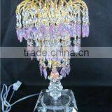 Modern Electric Crystal Desk Lamp for Wedding Gift (R-1104