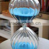 Handmade 10" Hour Glass With Color Sand thumbnail-2