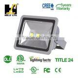 wifi control RGB 2015 NEW Bridgelux MEANWELL Driver IP65 Outdoor led flood light with100-480V