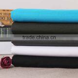 T/C Stretch Woven Fabric Plain Weave Dyed 80 Cotton 20 Polyester Stretch Fabric Knit Jersey Fabric for t Shirt thumbnail-1