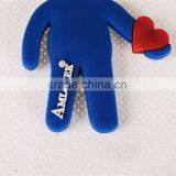 Sweet Lover Soft Pvc Keychain Pvc Rubber Key Chain thumbnail-3