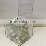 Wholesale Acrylic Cheap Donation Boxes thumbnail-2