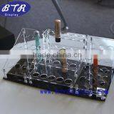 Clear Acrylic Lipstick Holder Display Stand Countertop Lipstick Display