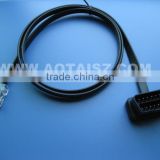 Vehicle obd2 right angle connector rj45 female cable