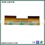 Yellow FPC Flexible Printed Circuit LCD Display Cable With Goldfinger thumbnail-2