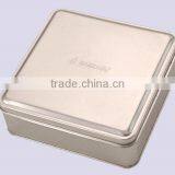 Cake Box Square Shape Tin Box Cake Tin Material Cake Tin Box Made in China